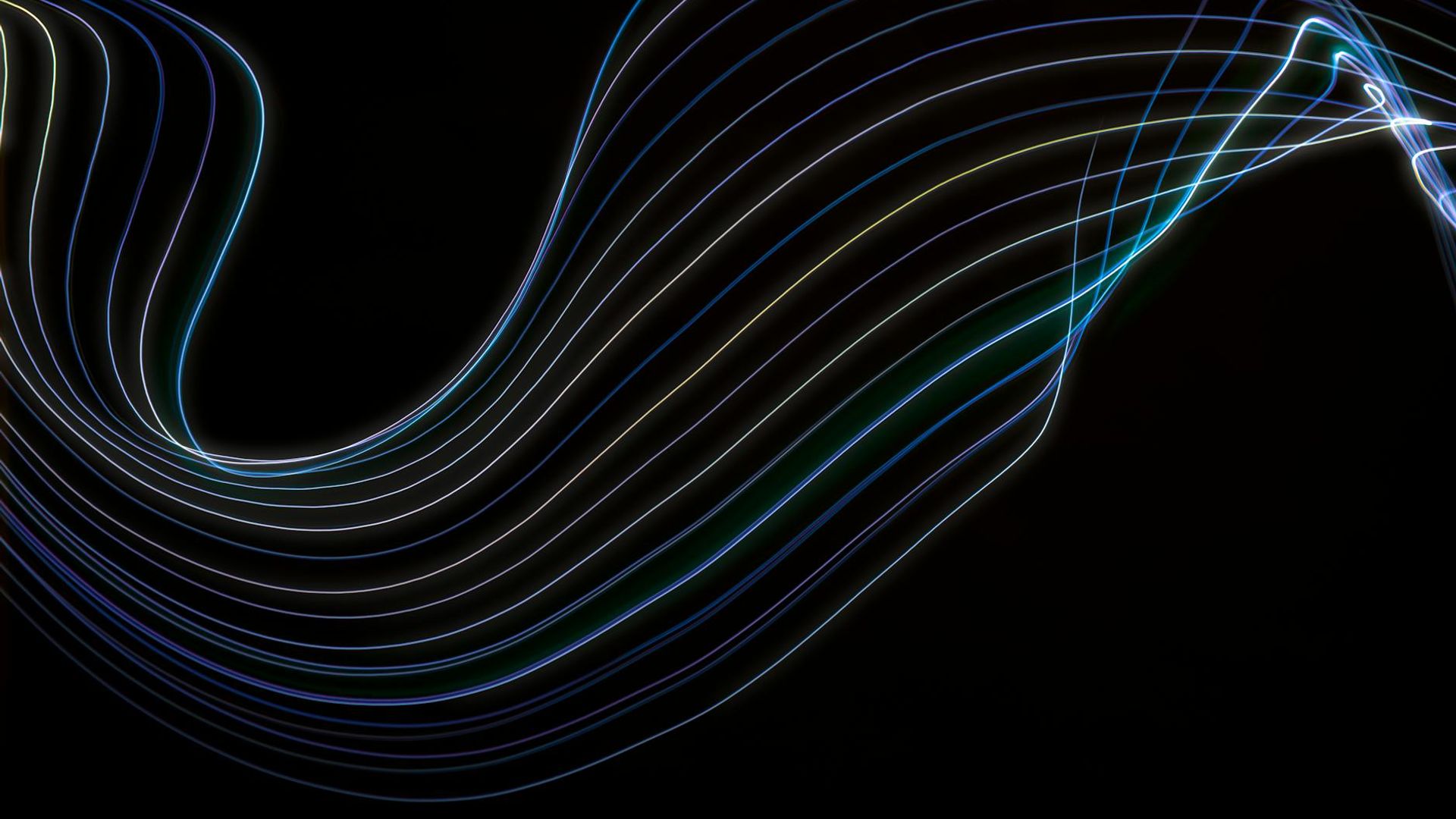 Abstract background with flowing lines suggesting movement and energy.